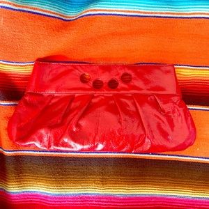 LULU Red clutch
